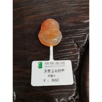 玛瑙观音。玛瑙小佛。可配手工编绳。